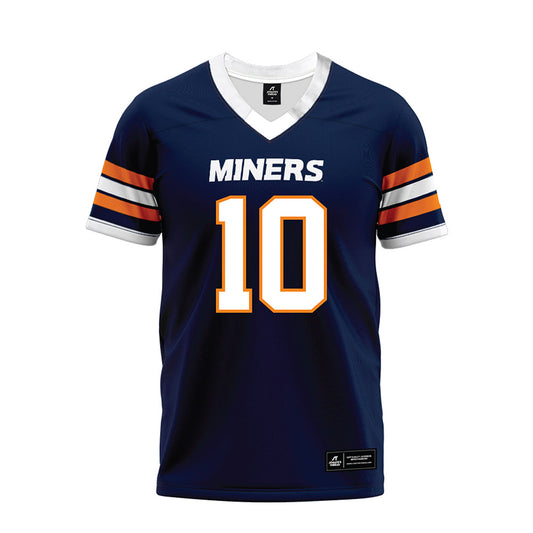 UTEP - NCAA Football : Chad Warner - Premium Football Jersey-0
