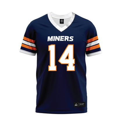 UTEP - NCAA Football : Zach Rodriguez - Premium Football Jersey