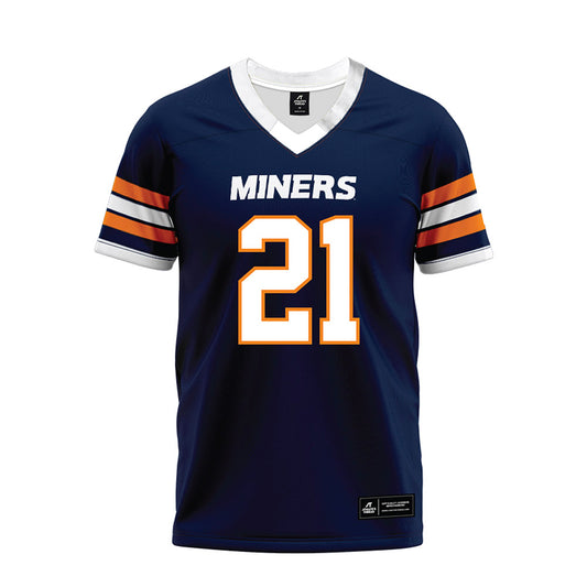 UTEP - NCAA Football : Tyler Jones - Premium Football Jersey-0