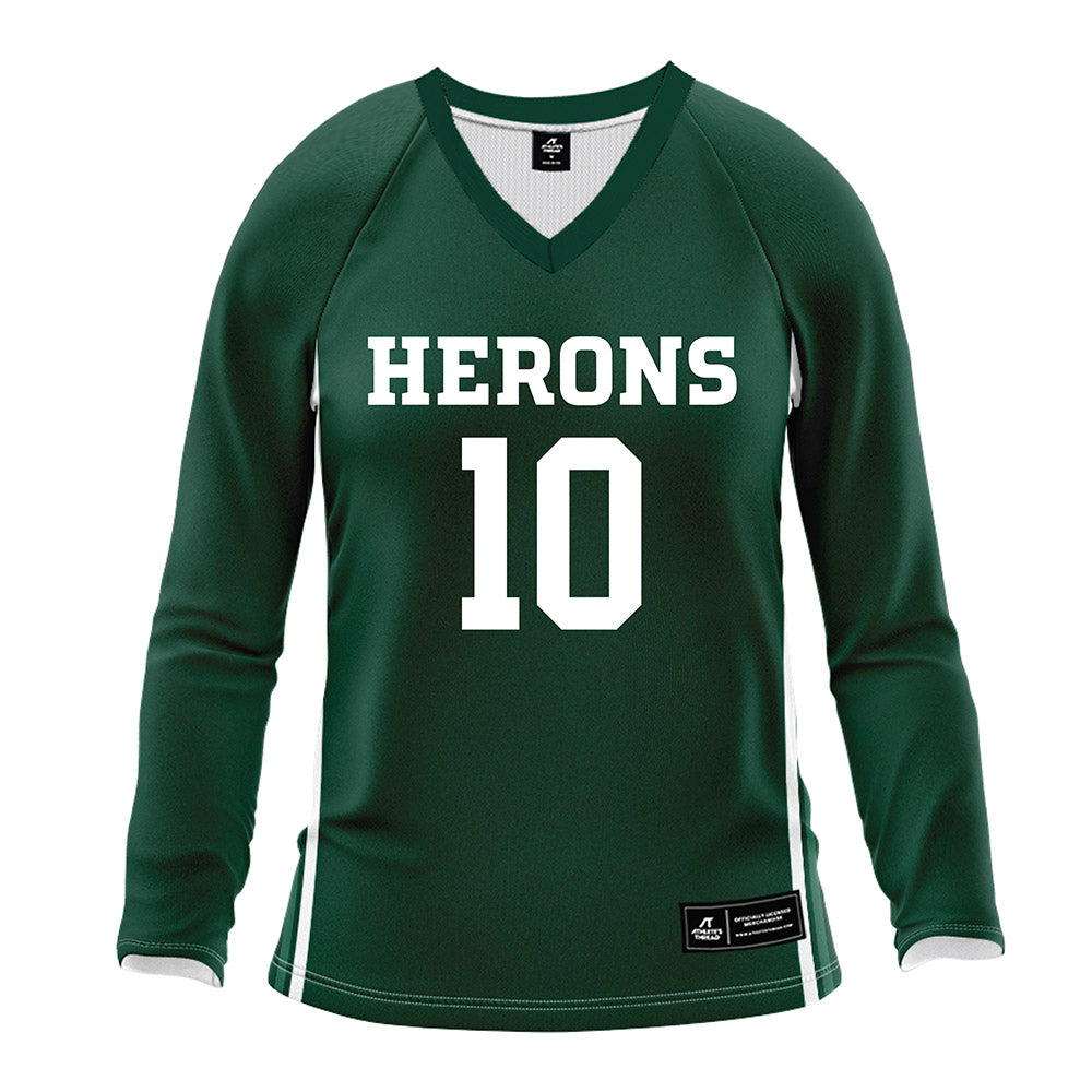 HWS - NCAA Women's Volleyball : Delainy Williams - Green Volleyball Jersey-0