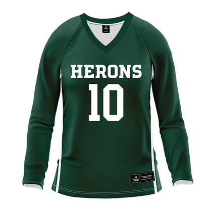HWS - NCAA Women's Volleyball : Delainy Williams - Green Volleyball Jersey-0
