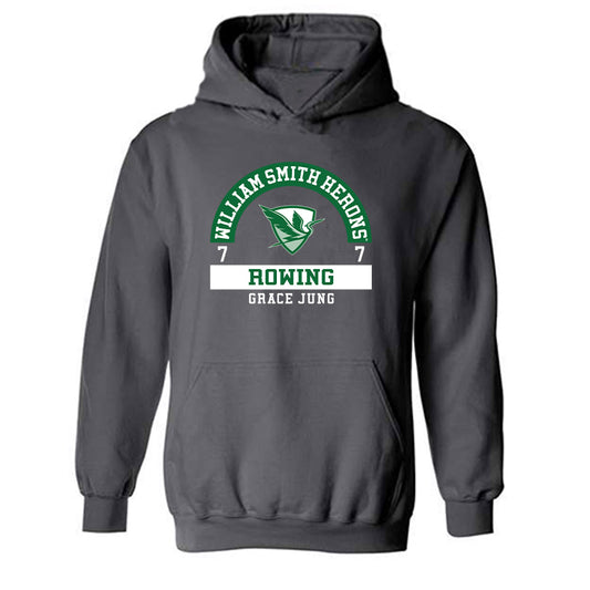 HWS - NCAA Women's Rowing : Grace Jung - Classic Fashion Shersey Hooded Sweatshirt