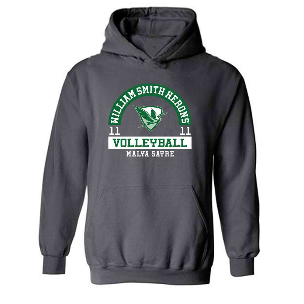 HWS - NCAA Women's Volleyball : Malya Sayre - Classic Fashion Shersey Hooded Sweatshirt