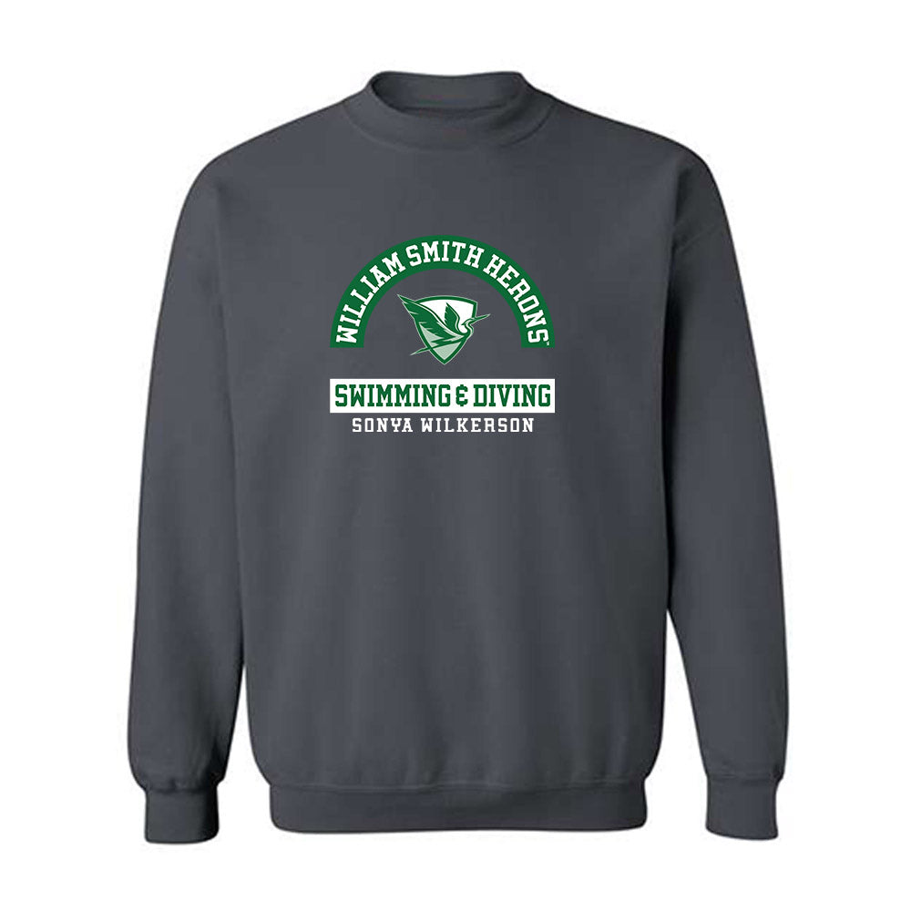 HWS - NCAA Women's Swimming & Diving : Sonya Wilkerson - Classic Fashion Shersey Crewneck Sweatshirt-0