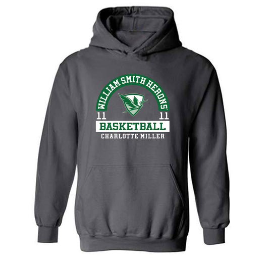 HWS - NCAA Women's Basketball : Charlotte Miller - Classic Fashion Shersey Hooded Sweatshirt-0