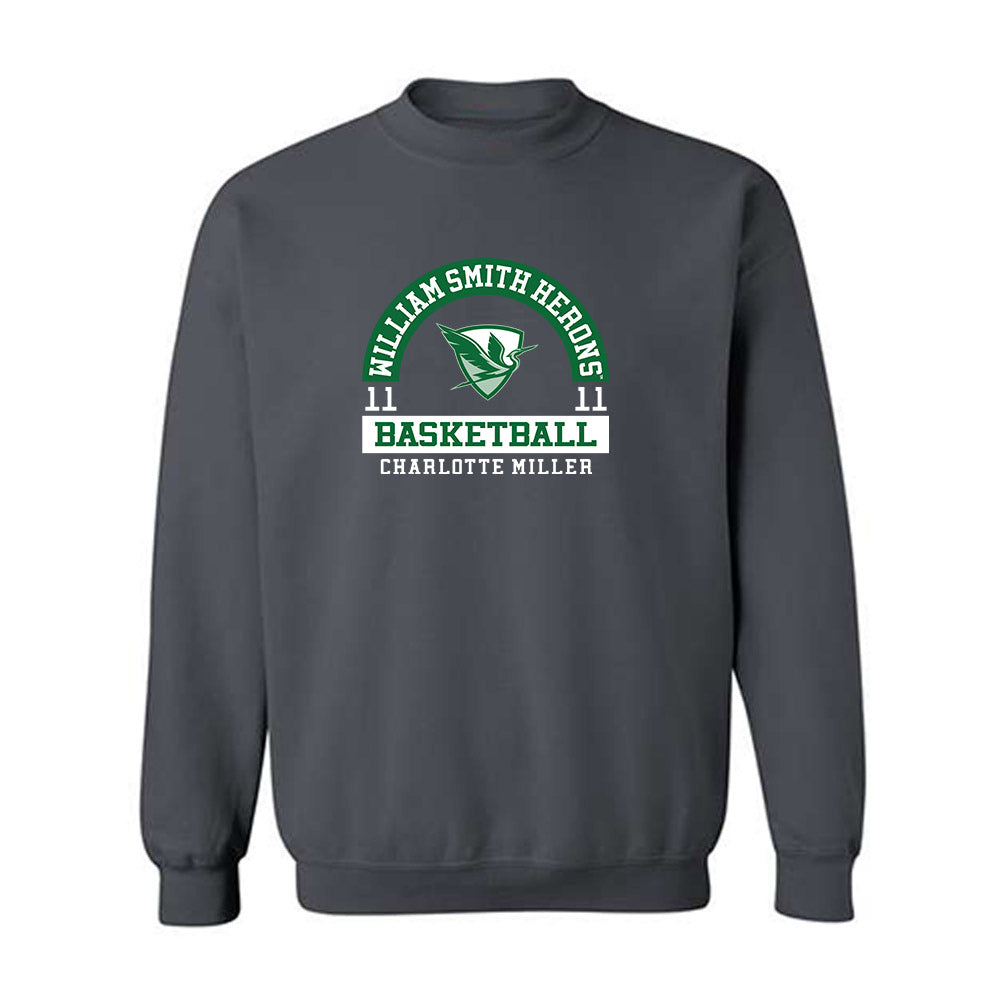HWS - NCAA Women's Basketball : Charlotte Miller - Classic Fashion Shersey Crewneck Sweatshirt-0