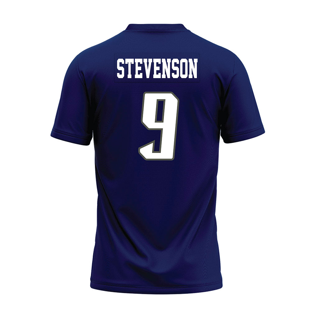 Rice - NCAA Football : Peyton Stevenson - Navy Blue Premium Football Jersey