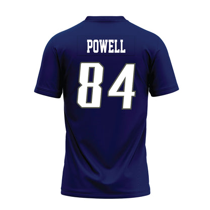 Rice - NCAA Football : Ethan Powell - Navy Blue Premium Football Jersey