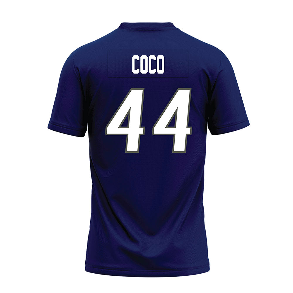 Rice - NCAA Football : Coleman Coco - Navy Blue Premium Football Jersey