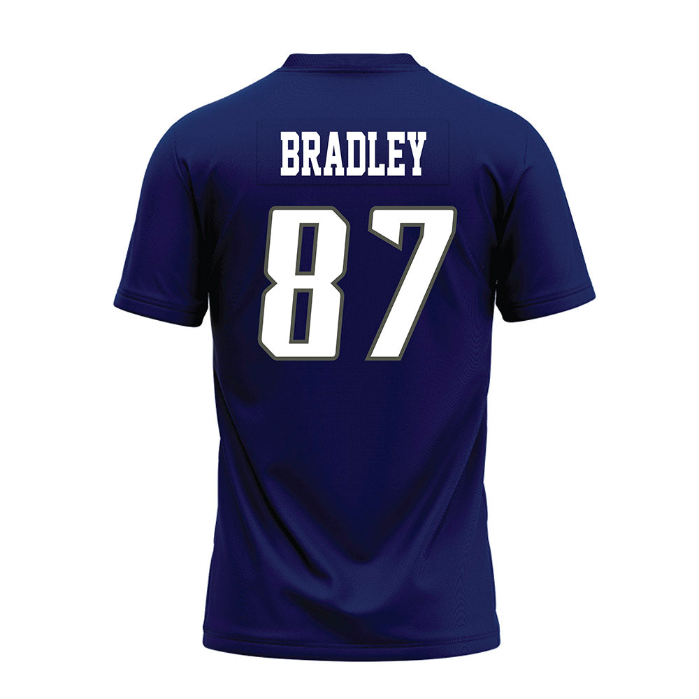 Rice - NCAA Football : Jack Bradley - Navy Blue Premium Football Jersey