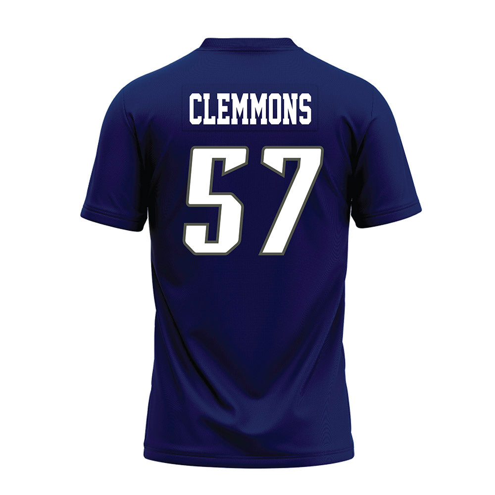 Rice - NCAA Football : Aquantis Clemmons - Navy Blue Premium Football Jersey-1