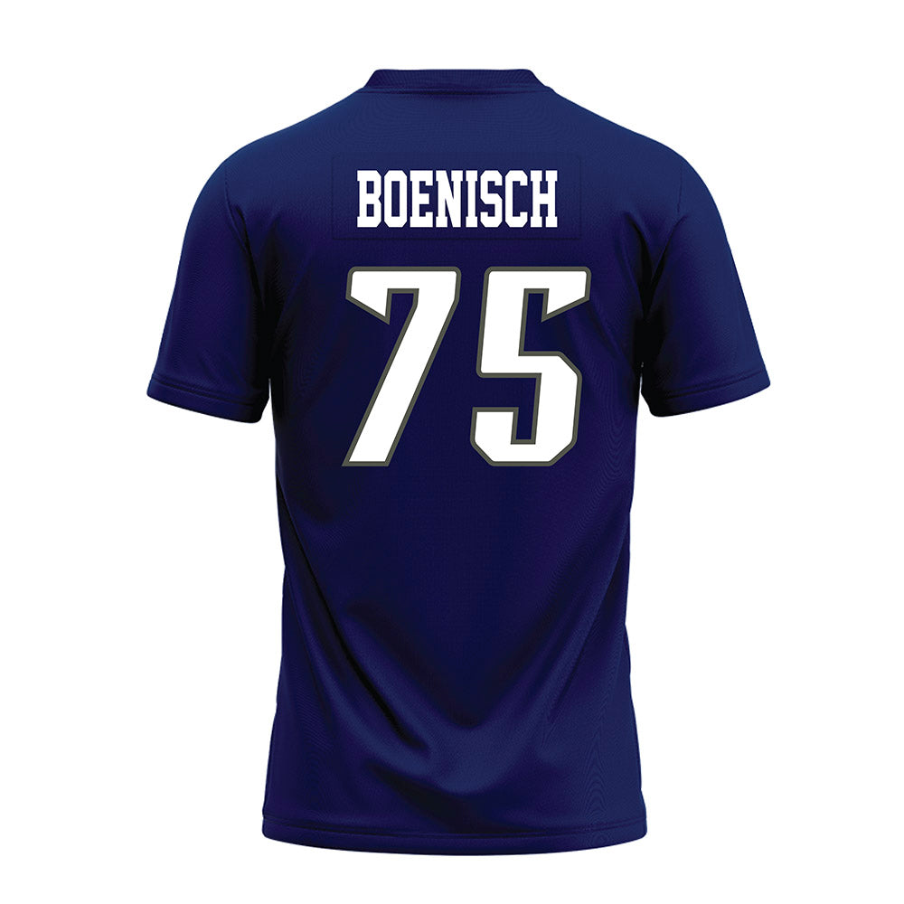 Rice - NCAA Football : Blake Boenisch - Navy Blue Premium Football Jersey-1
