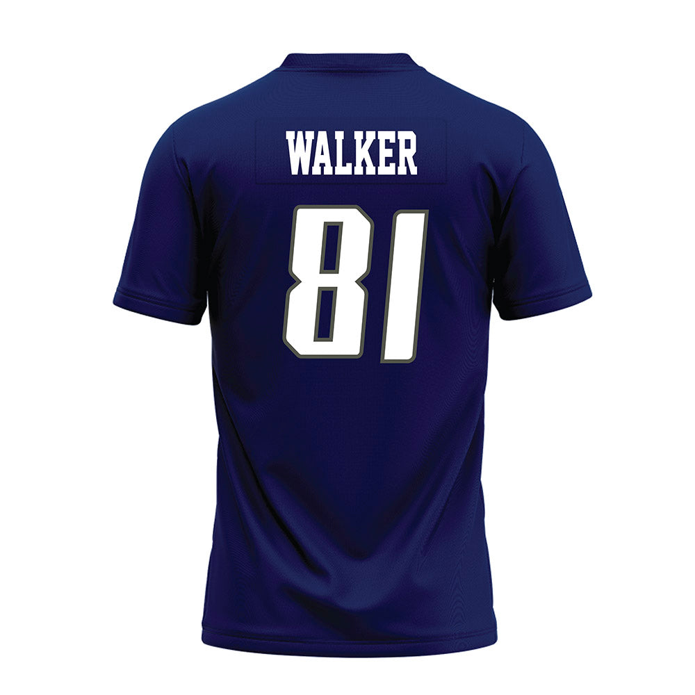 Rice - NCAA Football : Braylen Walker - Navy Blue Premium Football Jersey-1