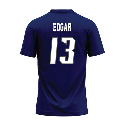 Rice - NCAA Football : Christian Edgar - Navy Blue Premium Football Jersey