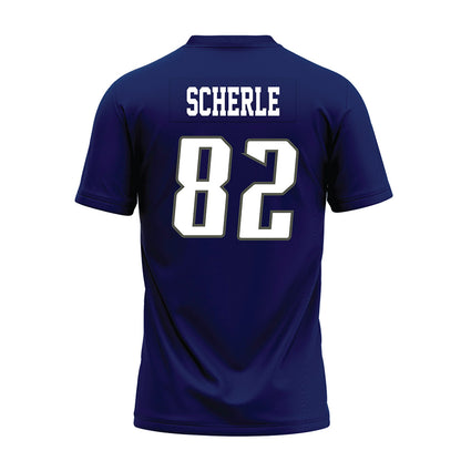 Rice - NCAA Football : Alexander Scherle - Navy Blue Premium Football Jersey-1