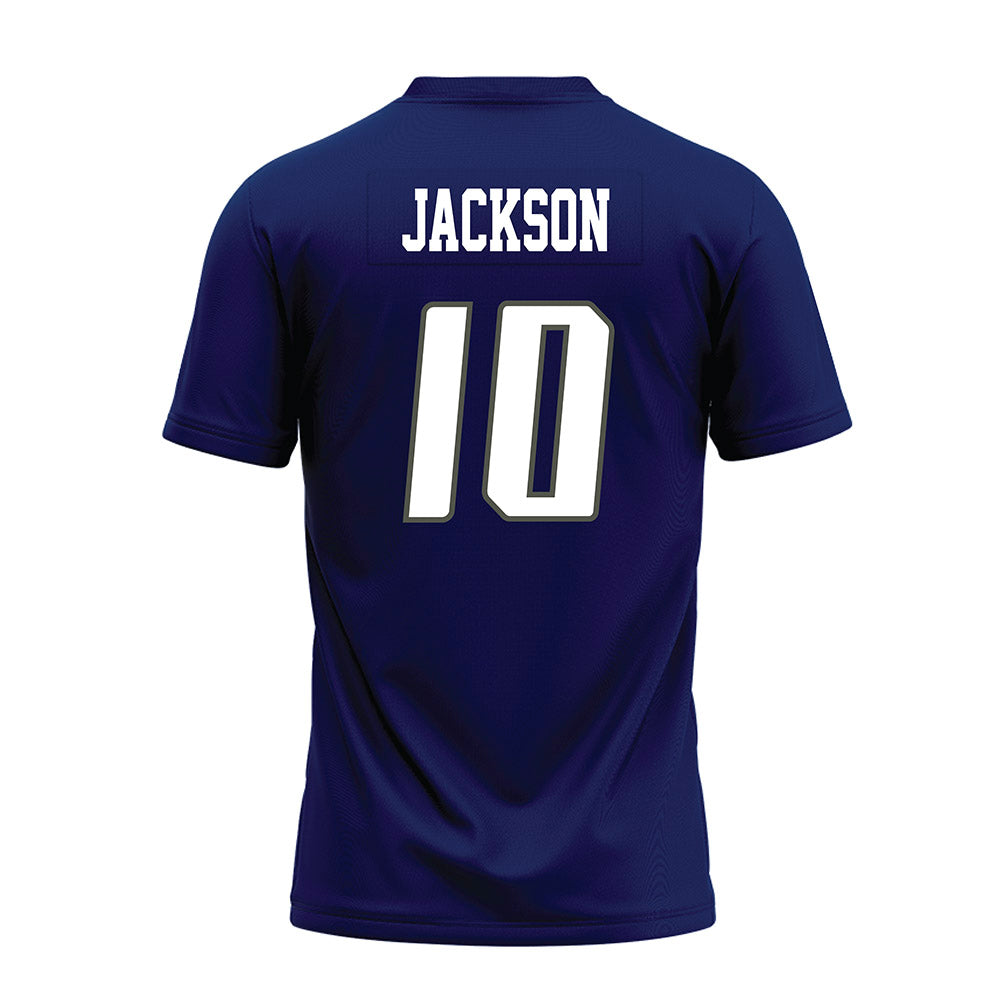 Rice - NCAA Football : Quinton Jackson - Navy Blue Premium Football Jersey