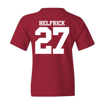 Arkansas - NCAA Baseball : Ryder Helfrick - Classic Shersey Youth T-Shirt