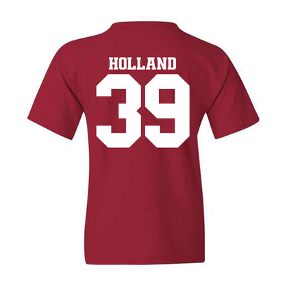 Arkansas - NCAA Baseball : Tucker Holland - Classic Shersey Youth T-Shirt