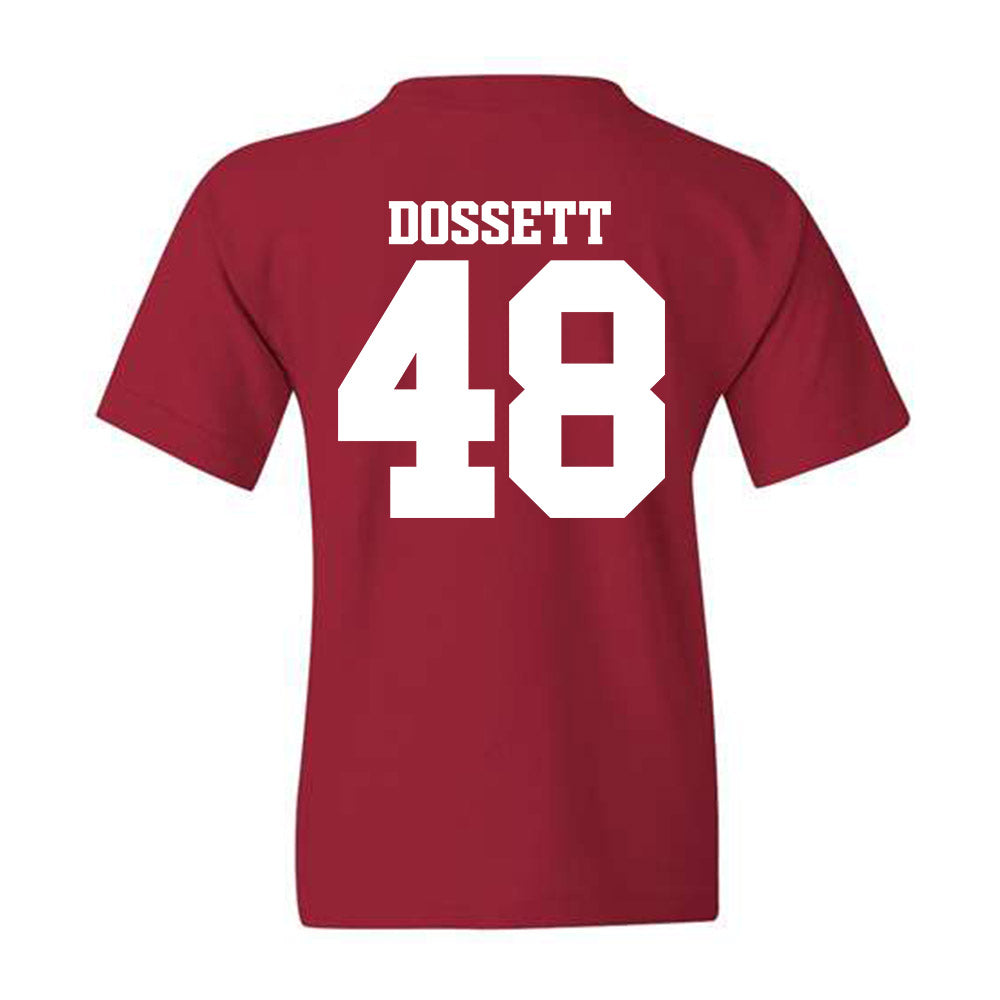 Arkansas - NCAA Baseball : Cooper Dossett - Classic Shersey Youth T-Shirt