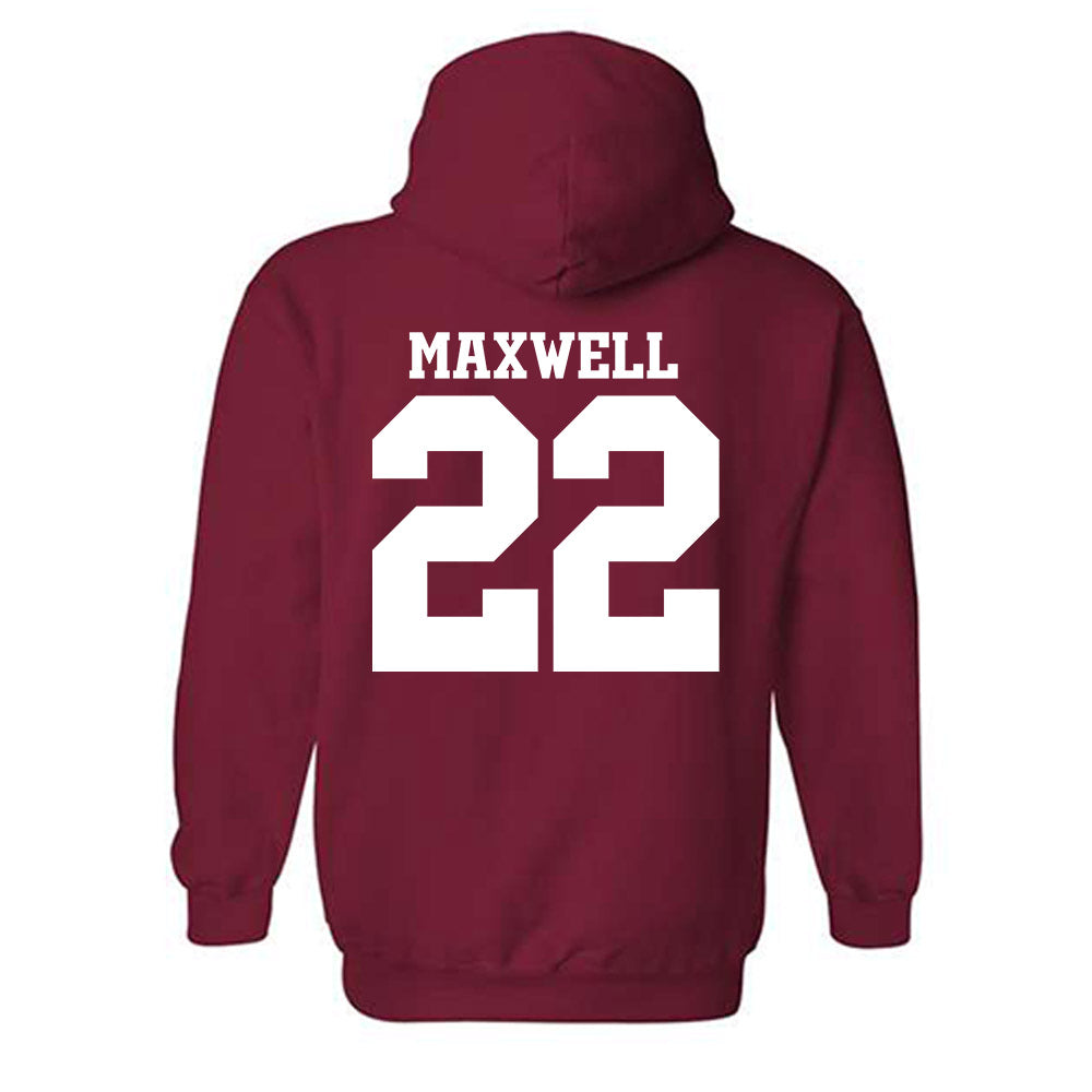 Arkansas - NCAA Baseball : Logan Maxwell - Classic Shersey Hooded Sweatshirt-1