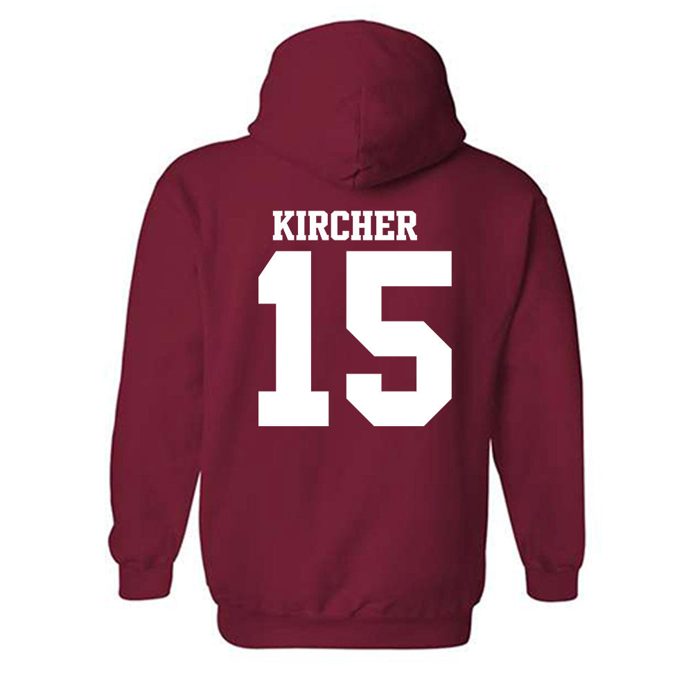 Arkansas - NCAA Baseball : Jackson Kircher - Classic Shersey Hooded Sweatshirt-1