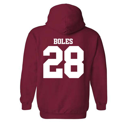 Arkansas - NCAA Baseball : Carson Boles - Classic Shersey Hooded Sweatshirt