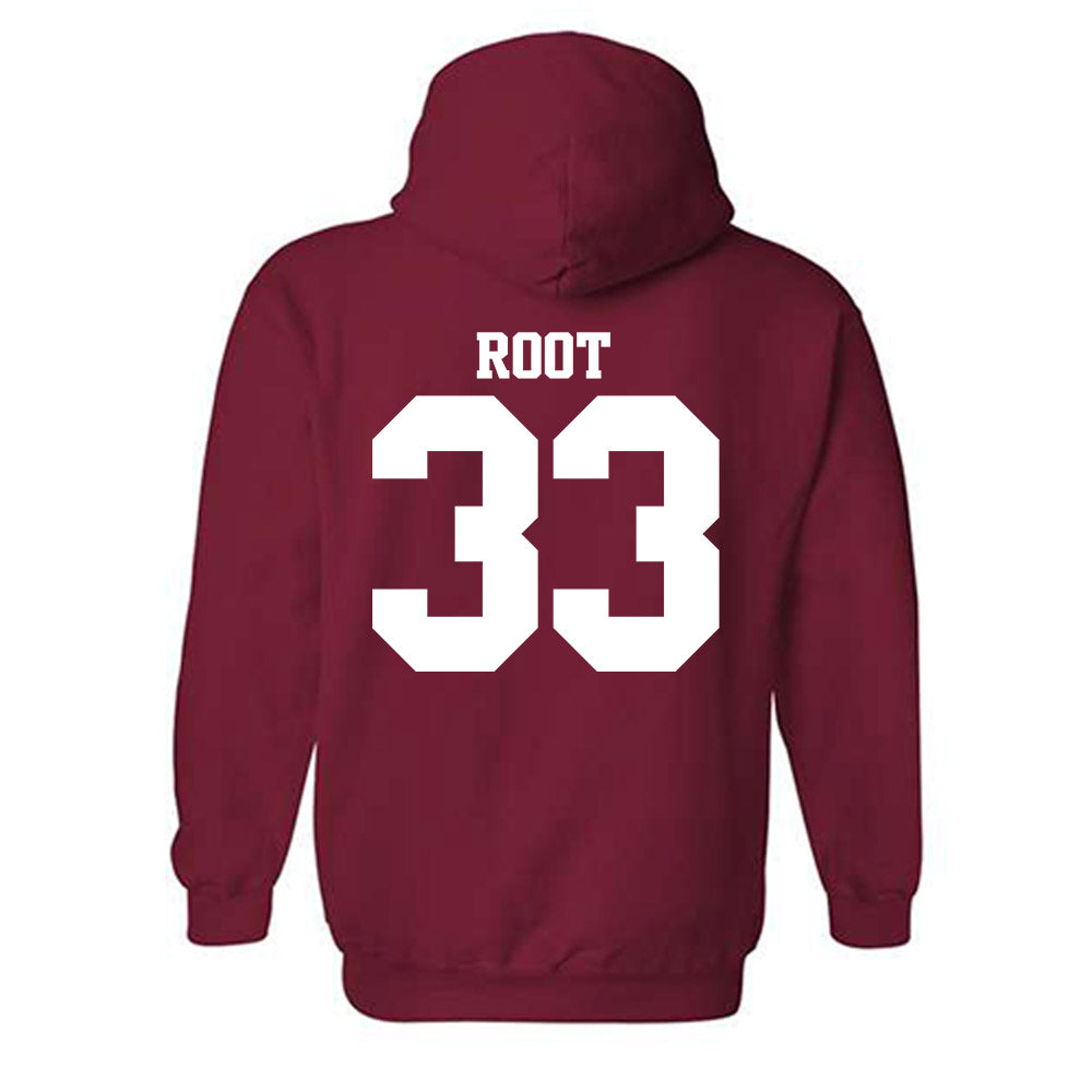 Arkansas - NCAA Baseball : Zach Root - Classic Shersey Hooded Sweatshirt-1
