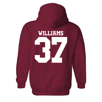 Arkansas - NCAA Baseball : Luke Williams - Classic Shersey Hooded Sweatshirt