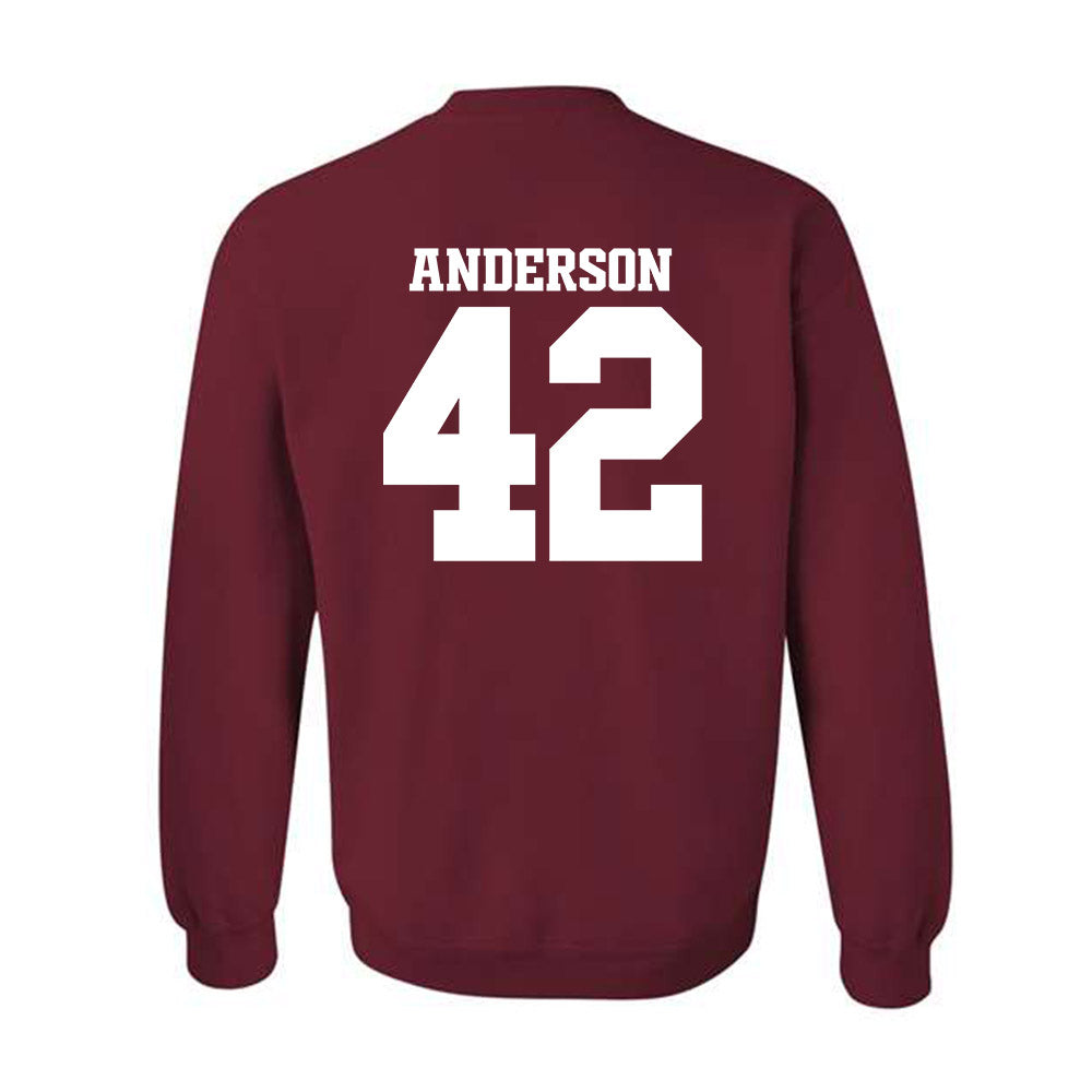 Arkansas - NCAA Baseball : Michael Anderson - Classic Shersey Crewneck Sweatshirt-1