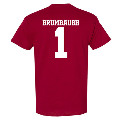 Arkansas - NCAA Baseball : Carson Brumbaugh - Classic Shersey T-Shirt-1