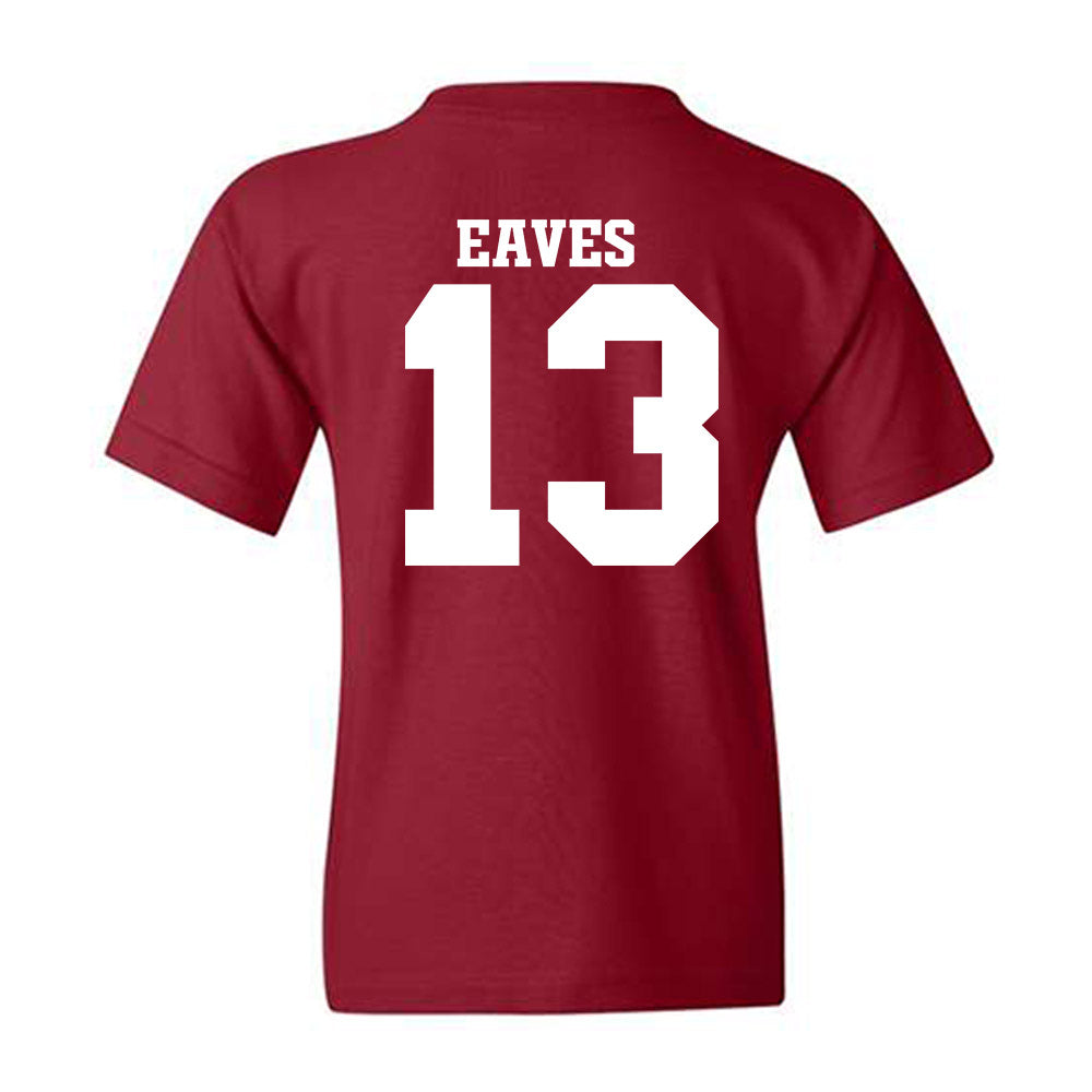 Arkansas - NCAA Baseball : Steele Eaves - Classic Shersey Youth T-Shirt-1