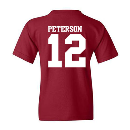 Arkansas - NCAA Baseball : Elliott Peterson - Classic Shersey Youth T-Shirt-1