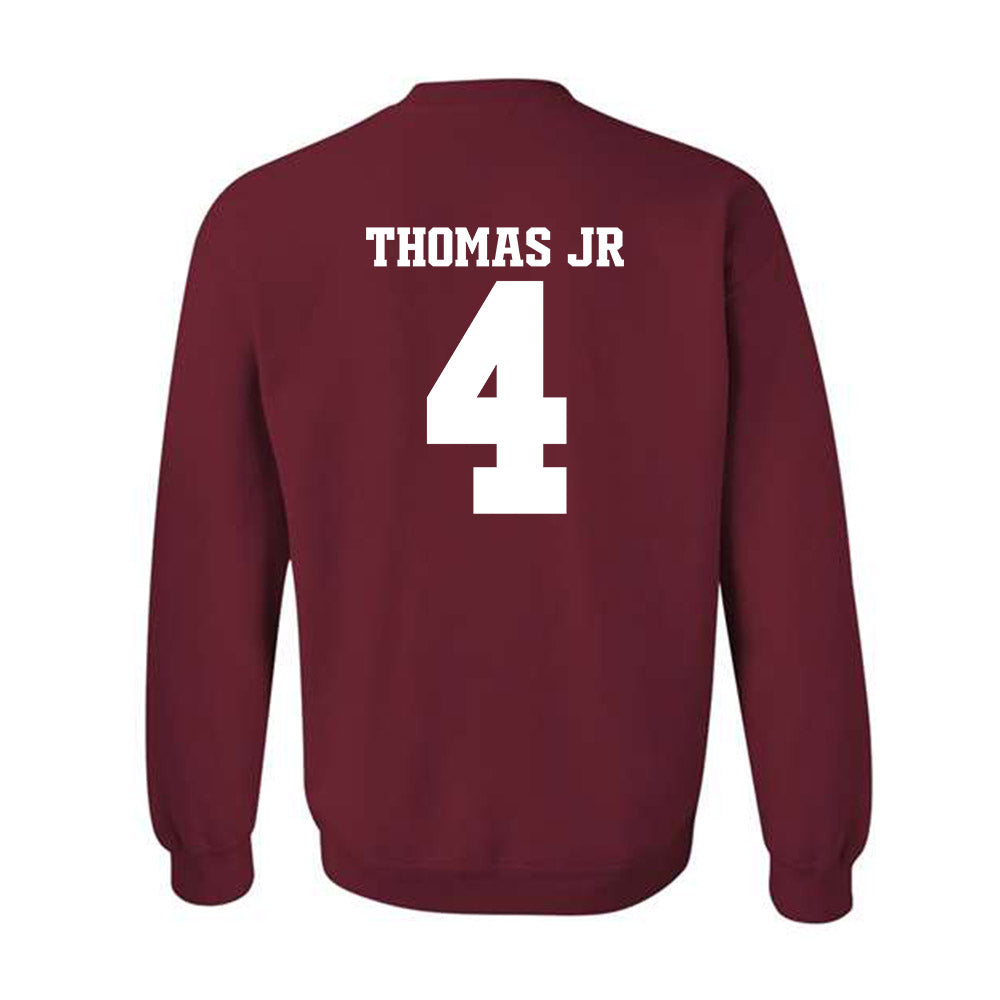 Arkansas - NCAA Baseball : Justin Thomas jr - Classic Shersey Crewneck Sweatshirt
