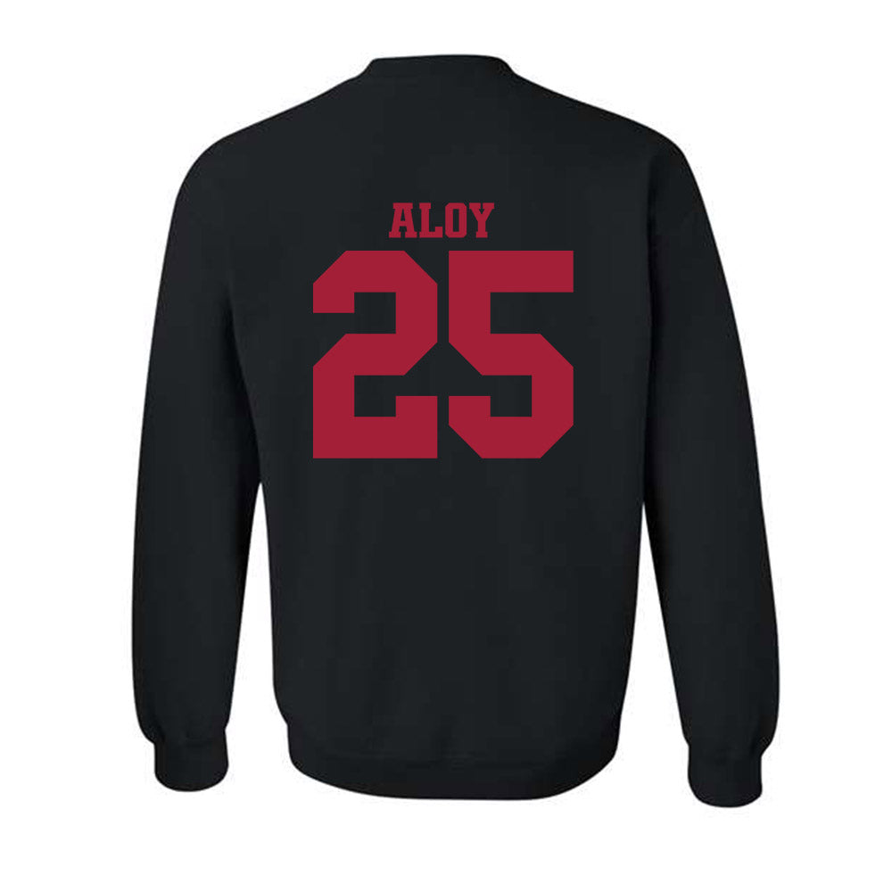 Arkansas - NCAA Baseball : Kuhio Aloy - Classic Shersey Crewneck Sweatshirt-1