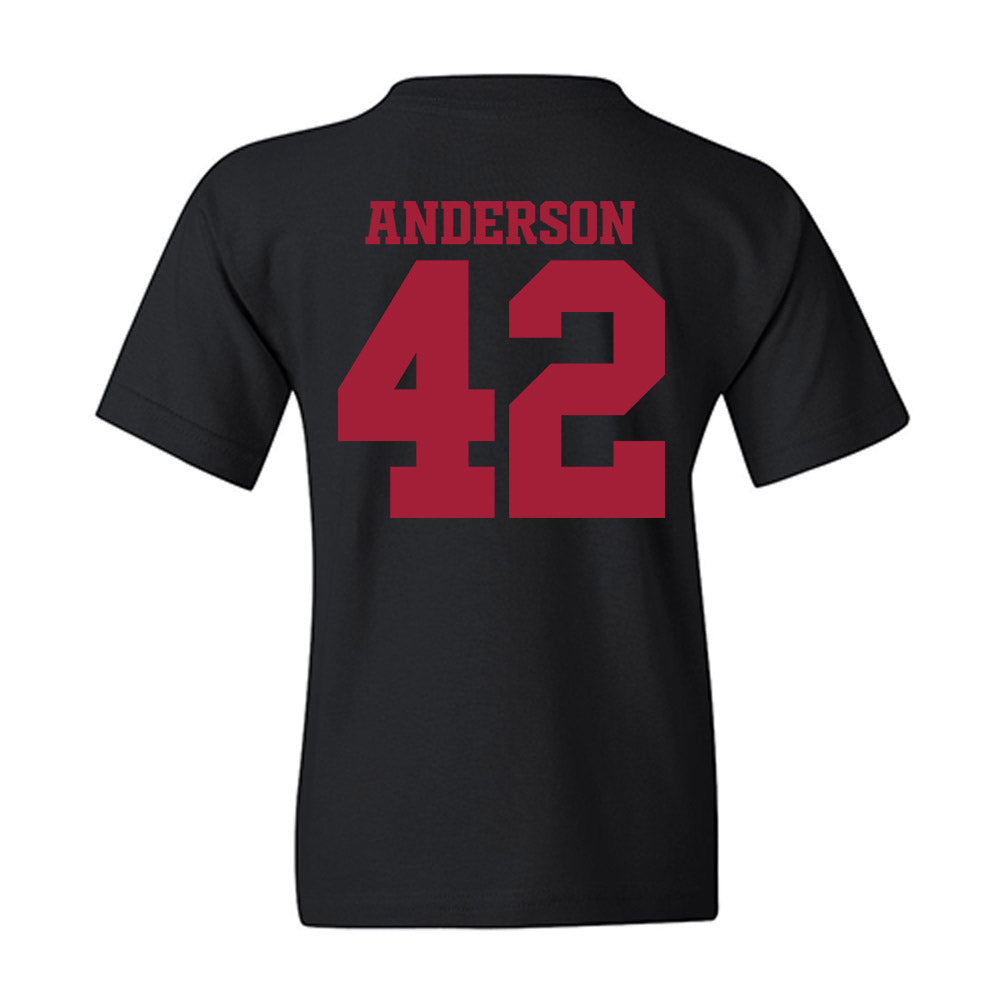 Arkansas - NCAA Baseball : Michael Anderson - Classic Shersey Youth T-Shirt-1