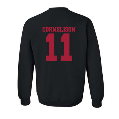 Arkansas - NCAA Baseball : Luke Cornelison - Classic Shersey Crewneck Sweatshirt-1