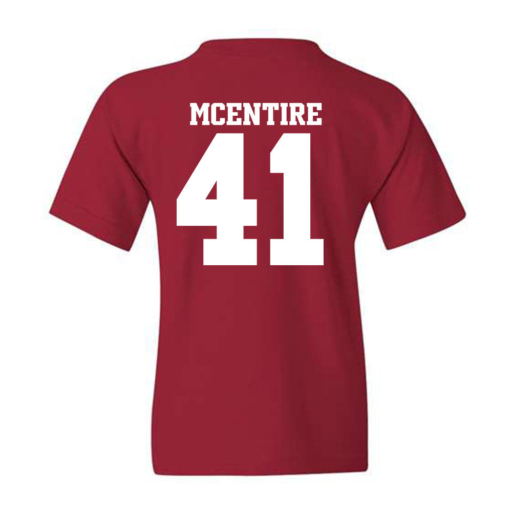 Arkansas - NCAA Baseball : Will McEntire - Classic Shersey Youth T-Shirt