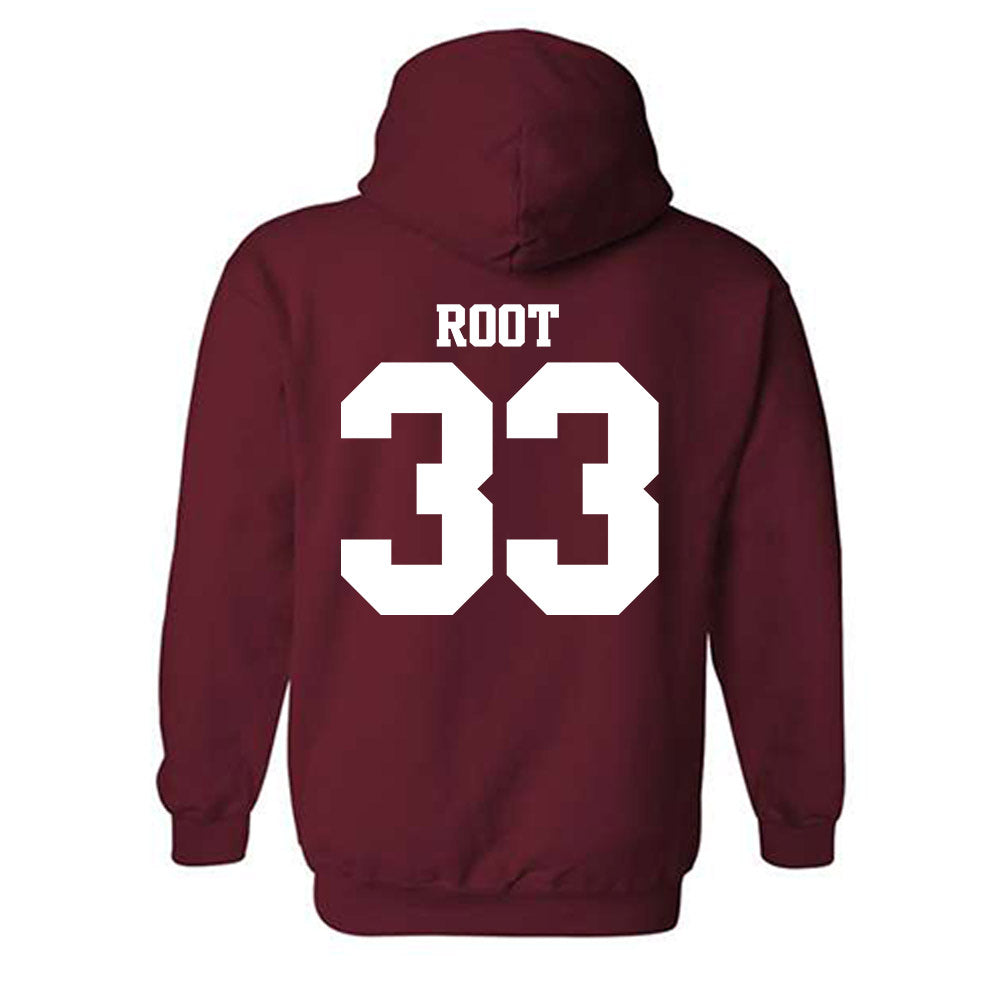 Arkansas - NCAA Baseball : Zach Root - Classic Shersey Hooded Sweatshirt-1