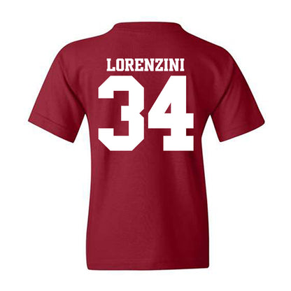 Arkansas - NCAA Baseball : Joey Lorenzini - Classic Shersey Youth T-Shirt-1