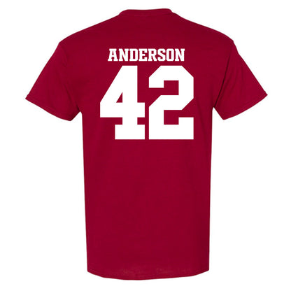 Arkansas - NCAA Baseball : Michael Anderson - Classic Shersey T-Shirt-1
