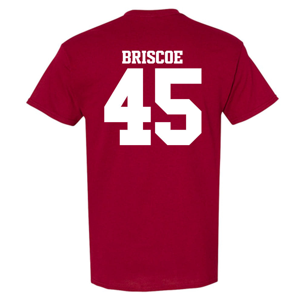 Arkansas - NCAA Baseball : Tye Briscoe - Classic Shersey T-Shirt-1