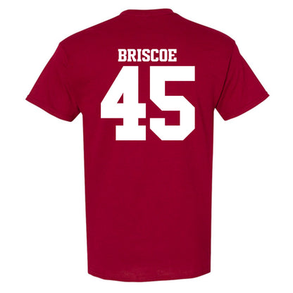 Arkansas - NCAA Baseball : Tye Briscoe - Classic Shersey T-Shirt-1