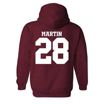 Arkansas - NCAA Baseball : Jordan Martin - Classic Shersey Hooded Sweatshirt-1