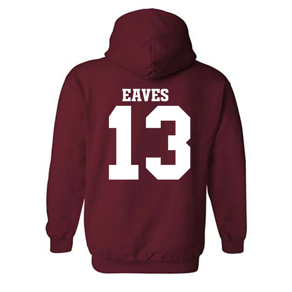 Arkansas - NCAA Baseball : Steele Eaves - Classic Shersey Hooded Sweatshirt-1