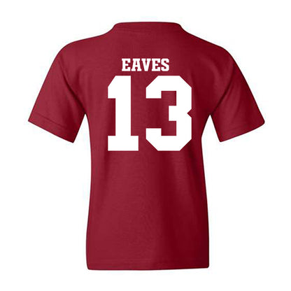 Arkansas - NCAA Baseball : Steele Eaves - Classic Shersey Youth T-Shirt-1