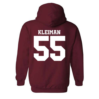 Arkansas - NCAA Baseball : Brendan Kleiman - Classic Shersey Hooded Sweatshirt-1