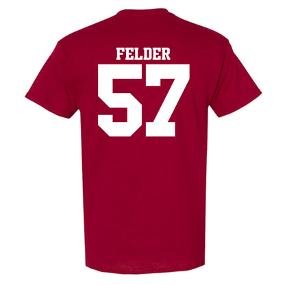Arkansas - NCAA Baseball : Ross Felder - Classic Shersey T-Shirt-1
