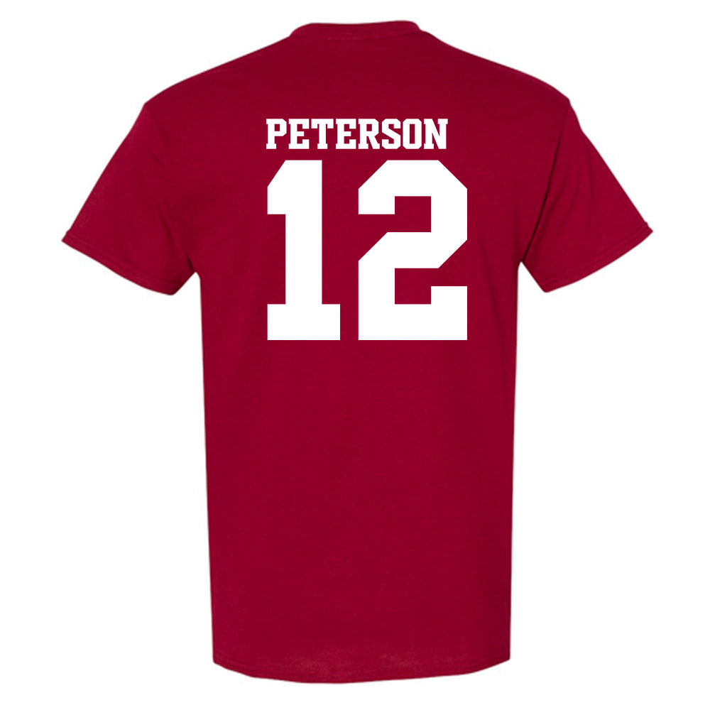 Arkansas - NCAA Baseball : Elliott Peterson - Classic Shersey T-Shirt-1