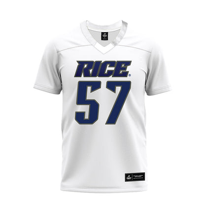 Rice - NCAA Football : Aquantis Clemmons - Premium Football Jersey-0
