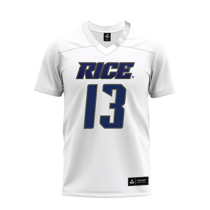 Rice - NCAA Football : Christian Edgar - Premium Football Jersey